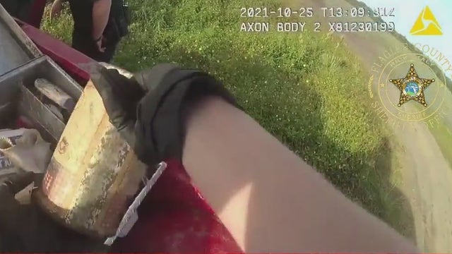 Deputies: Body camera video shows arrest after grenade found in truck