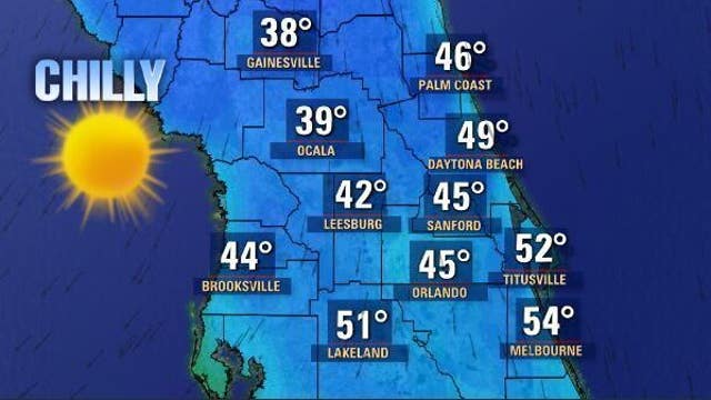 Cold front to drop temperatures into 30s, 40s ahead of Thanksgiving