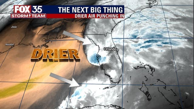 First day of winter brings stormy conditions to Central Florida