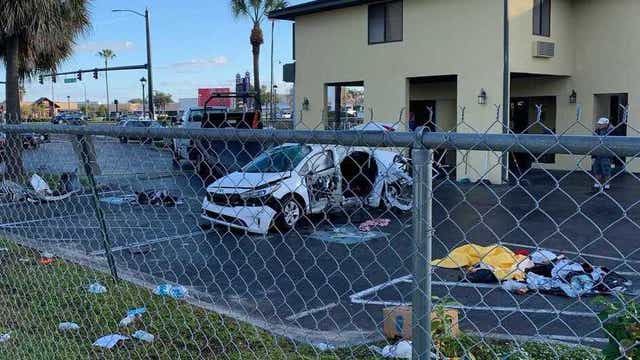 FHP: 2 dead, 3 injured after crashing into Kissimmee hotel on Christmas Eve