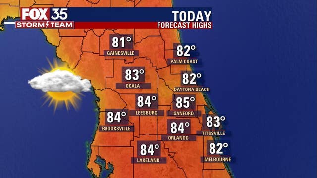 Warm start to the weekend; temperatures could dip into 60s, 70s mid-week just before Christmas