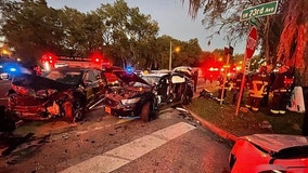 Ocala police officer injured in crash involving 2 other vehicles