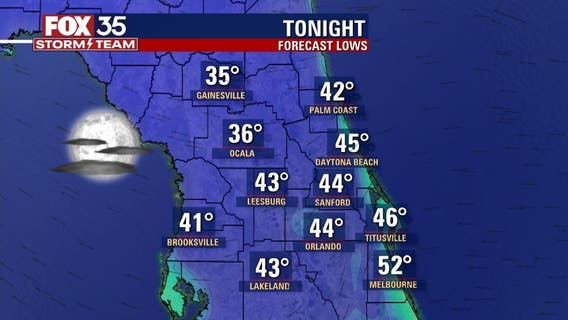 Bone-chilling cold weather hits Central Florida