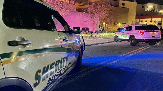 Marion County deputy shoots armed woman outside AdventHealth Ocala, officials say