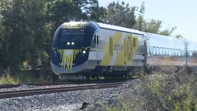 Brightline begins test runs from West Palm Beach