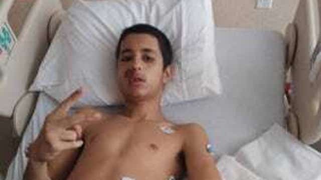 FOX 35 EXCLUSIVE: Teen recovering after getting shot in face while leaving 3-year-old's birthday party