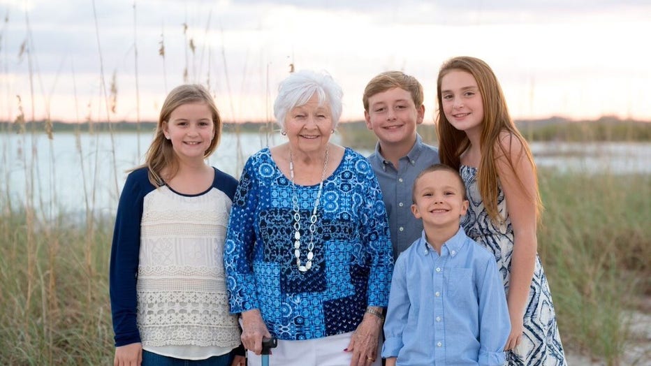 Darlene Hindsley- Photo with grandchildren
