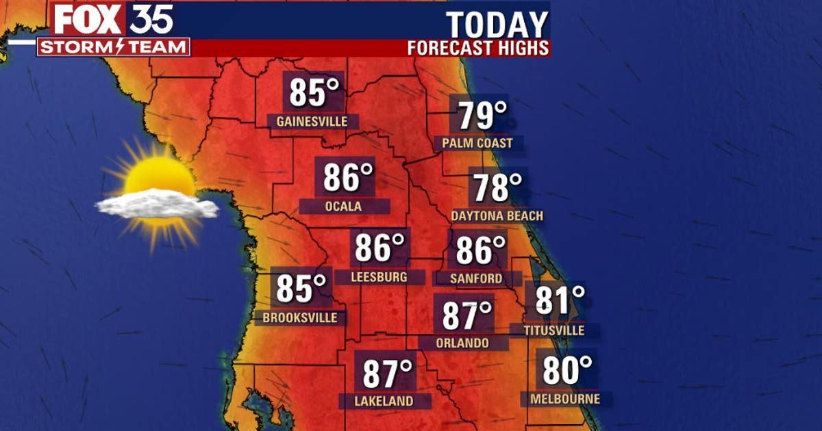 Near-record heat; high rip current risk at beaches | FOX 51 Gainesville