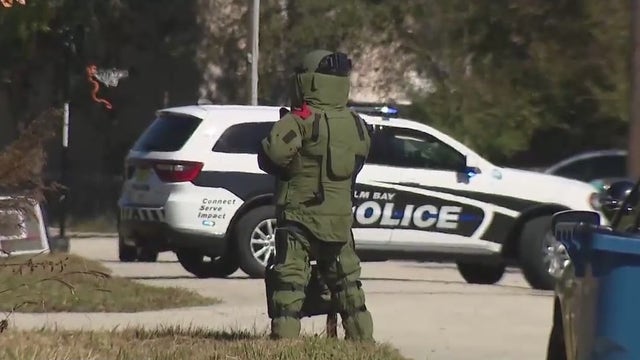 Pipe bomb found by Palm Bay resident detonated by officers