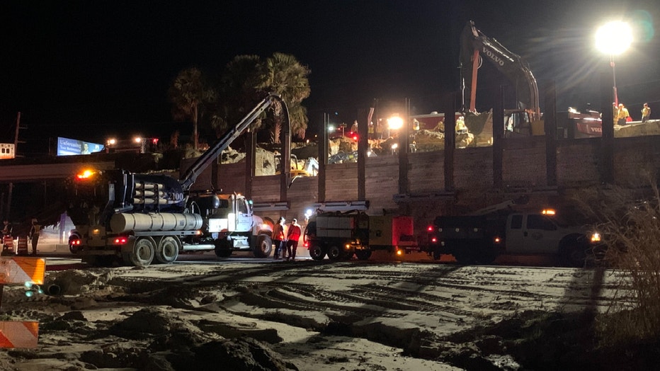 construction incident Lady Lake