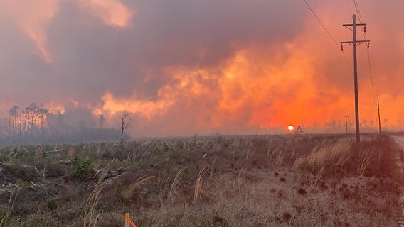 Florida wildfires: Over 1,000 homes evacuated as wildfires rage in Panhandle