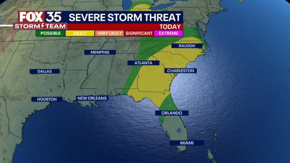 Tornado strikes New Orleans as storms move into Florida