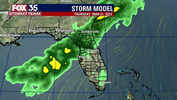 Incoming front could bring strong storms to parts of Florida
