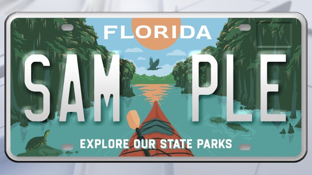 Florida state parks license plate gets go-ahead