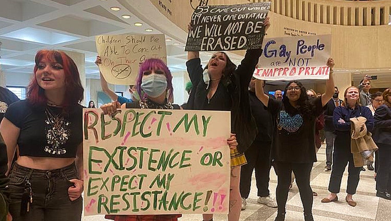 dont say gay bill protest