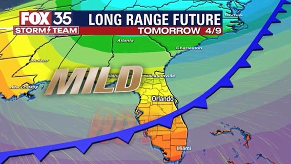 Orlando weather: Cool front to drop temperatures into the 40s, 50s