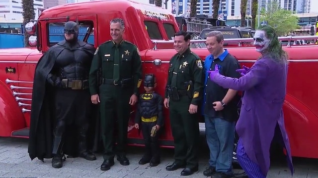 'Batkid' stops 'The Joker' as charities make boy's dream come true
