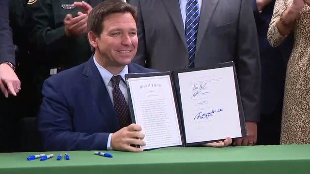 Gov. DeSantis signs bill giving $5,000 bonuses to new law enforcement recruits