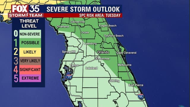 Storms make a comeback in Central Florida mid-week