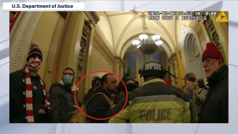 WOFL Matthew Montalvo Capitol Riot arrest1