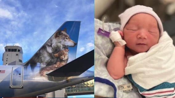 Frontier Airlines flight attendant helps deliver baby on Florida-bound plane
