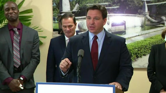 Gov. DeSantis pitches tax breaks on sports gear, pet food, school clothes