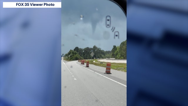 Waterspout appears near Beachline Expressway in Brevard County
