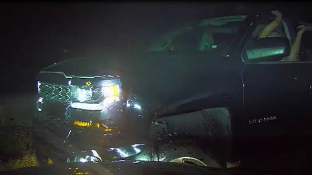 Wild video shows driver runs red light before ramming trooper's patrol car, FHP says