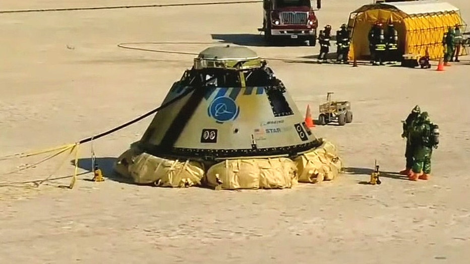 NASA Boeing Starliner landing4