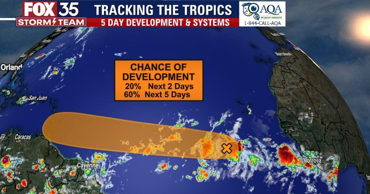 Disturbance in Atlantic could become next tropical depression, NHC says ...