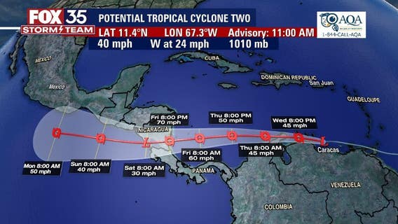 NHC: 'Bonnie' expected to form in the Atlantic