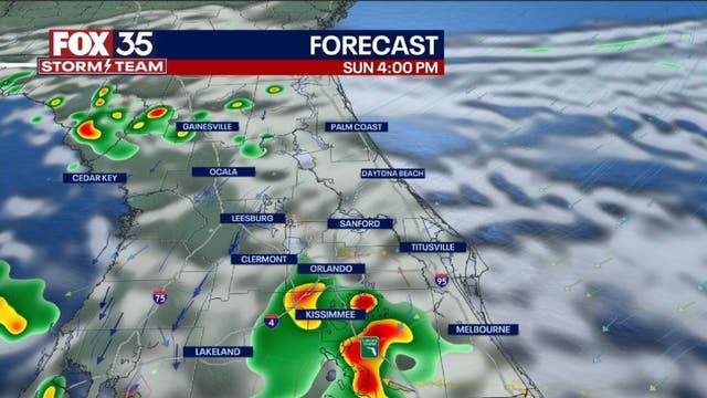 Tracking stormy weather for Father's Day, Juneteenth: What to expect in Central Florida