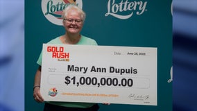 Retired Florida schoolteacher wins $1 million in scratch-off game
