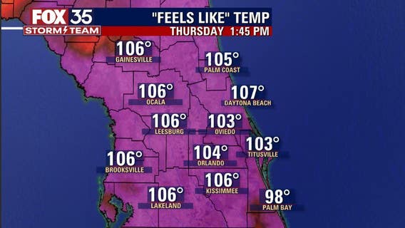 Central Florida storm chances increase for Friday, could linger into evening hours