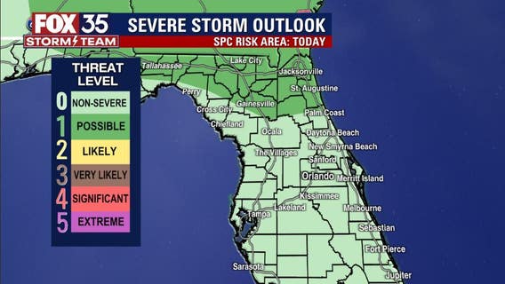 Storm chances increasing for Central Florida heading into the weekend