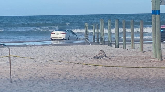 Driver may have had seizure before crashing car in ocean in Daytona Beach, injuring child and others: report