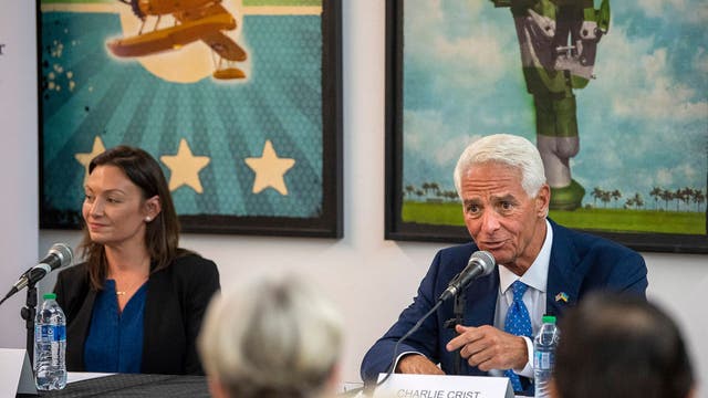 Crist, Fried duke it out in first and only debate ahead of Aug. 23 primary