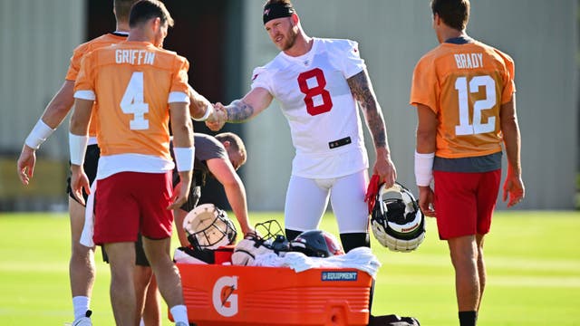 Julio Jones, Kyle Rudolph talk Bucs, new team