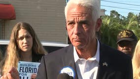 Crist blasts DeSantis during first campaign event in Florida governor's race