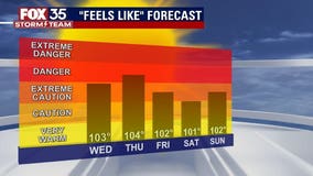 Orlando weather forecast: Central Florida storms chances increase over the week