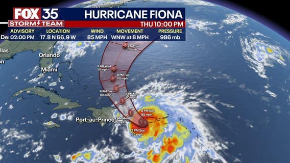 Hurricane Fiona forms in the Atlantic: How close will it come to Florida?