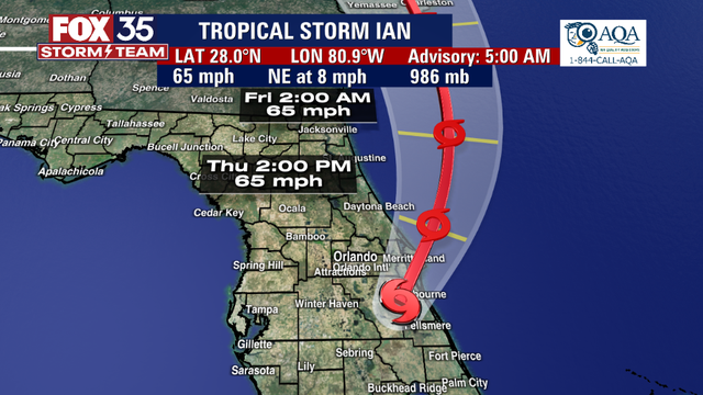 Hurricane Ian downgraded to tropical storm as it batters Central Florida: What's next