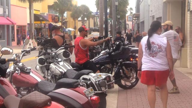 Bikers pour into Daytona Beach for 30th annual Biketoberfest
