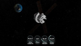 Orion's journey to moon: Track Artemis I capsule in real time