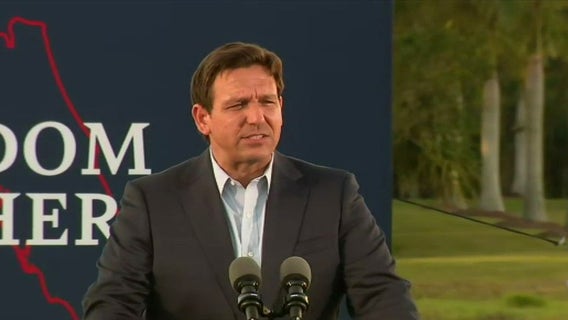 Gov. DeSantis kicks off 13-county tour in final stretch to Election Day