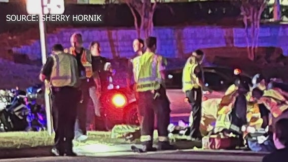 'I just did what I hope anyone else would do': Air Force Staff Sgt. helps rescue motorcyclist after crash