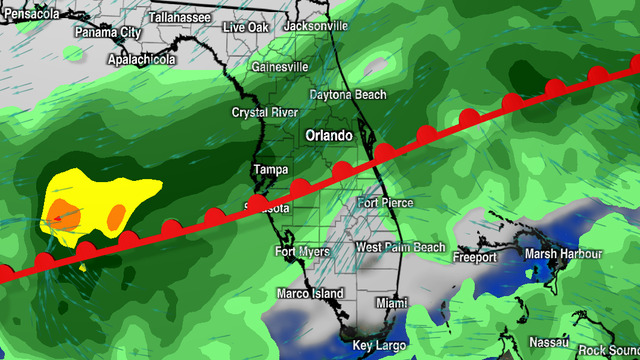 Orlando weather forecast: Rain chances rise in Central Florida for Thanksgiving week