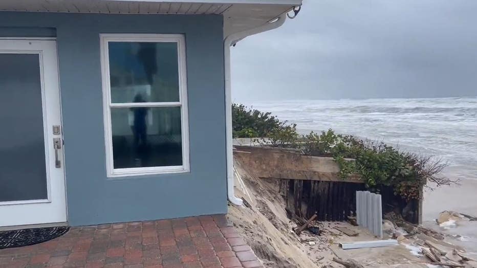 Wilbur-by-the-sea backyard swallowed