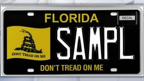 'Don't Tread On Me': Florida's newest license plate features Gadsden Flag design