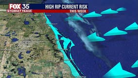 Orlando Weather Forecast: Pleasant weather day but beware of high rip current risk at beaches this week